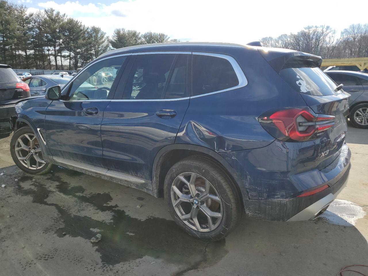 2022 BMW X3 XDRIVE30I VIN:5UX53DP01N9K17522