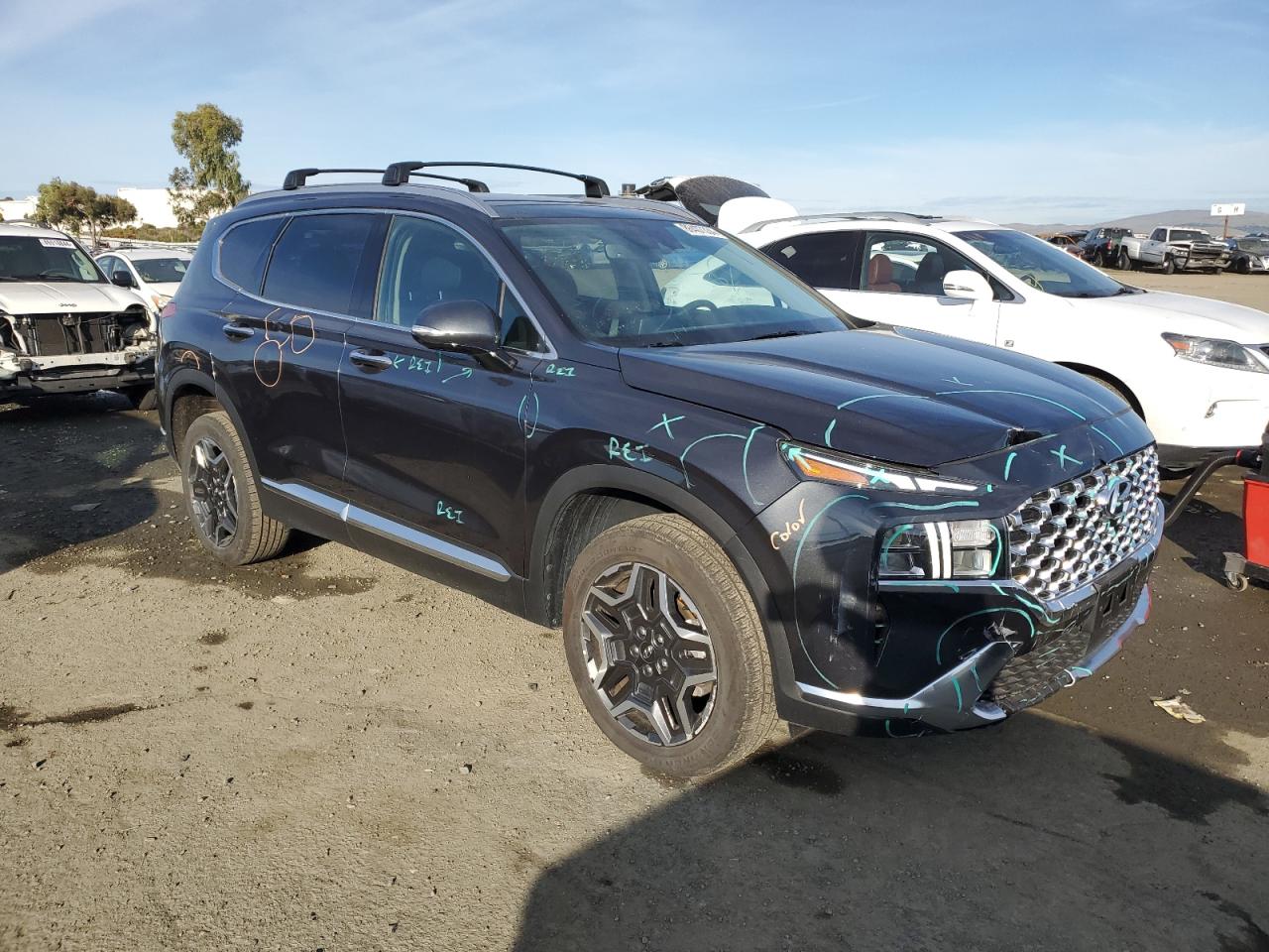 2023 HYUNDAI SANTA FE SEL PREMIUM VIN:5NMS3DA15PH006403