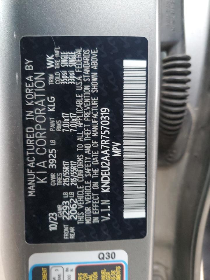 2024 KIA SELTOS S VIN:KNDEU2AA7R7570319