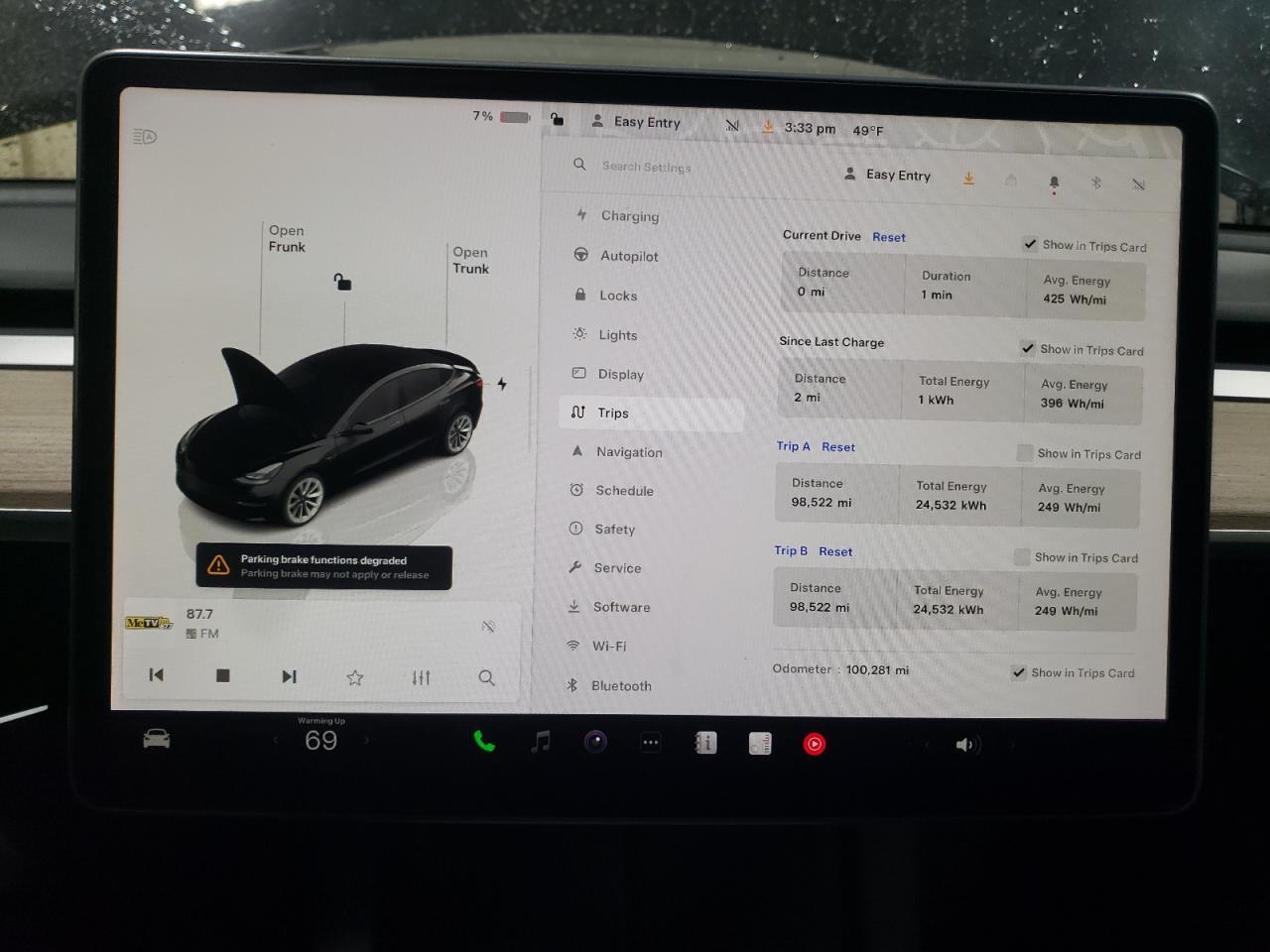 2022 TESLA MODEL 3  VIN:5YJ3E1EA1NF303867