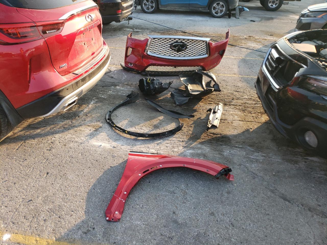 2023 INFINITI QX50 SENSORY VIN:3PCAJ5EB4PF110411