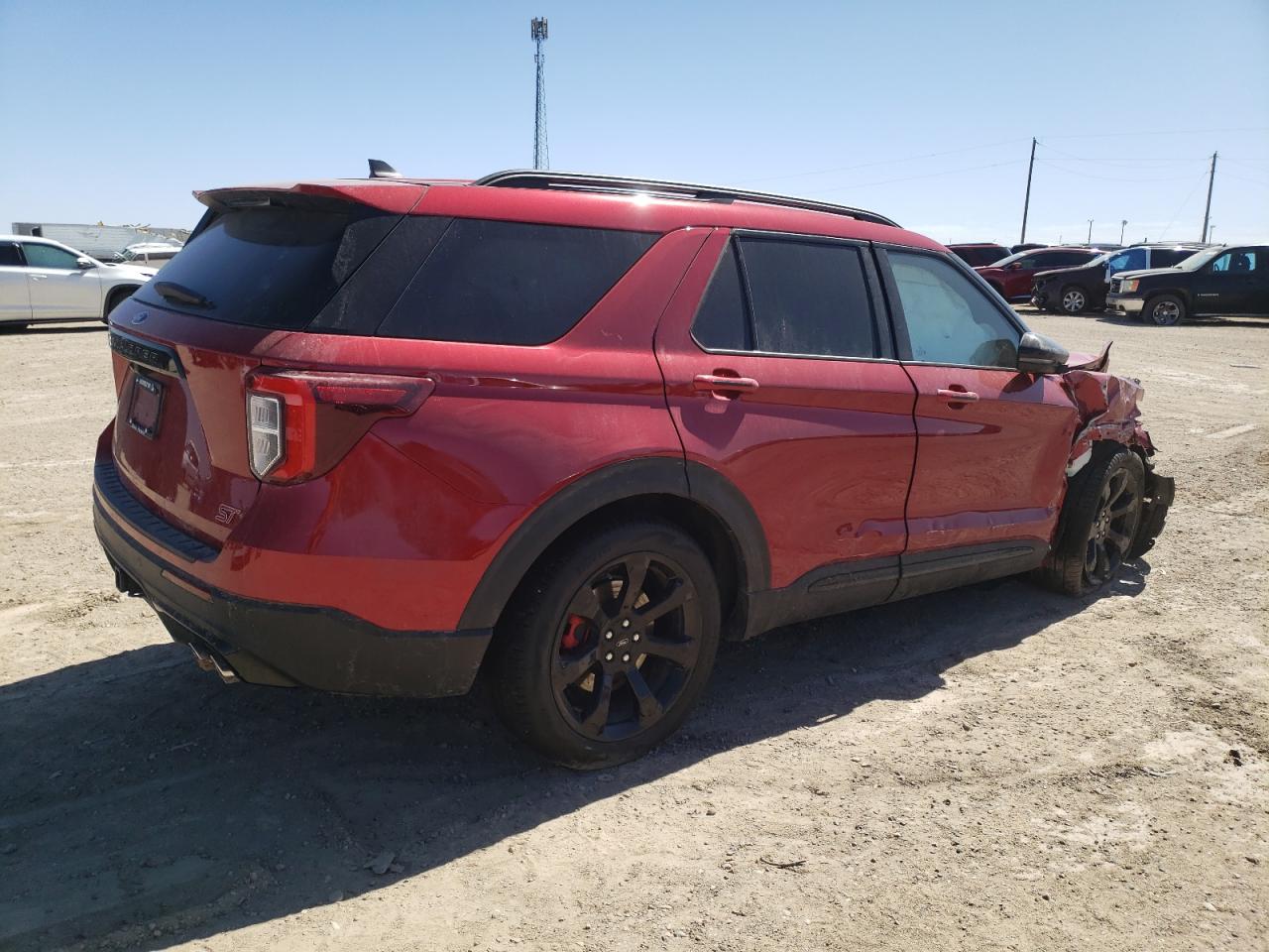 2023 FORD EXPLORER ST VIN:1FM5K8GC3PGA96878