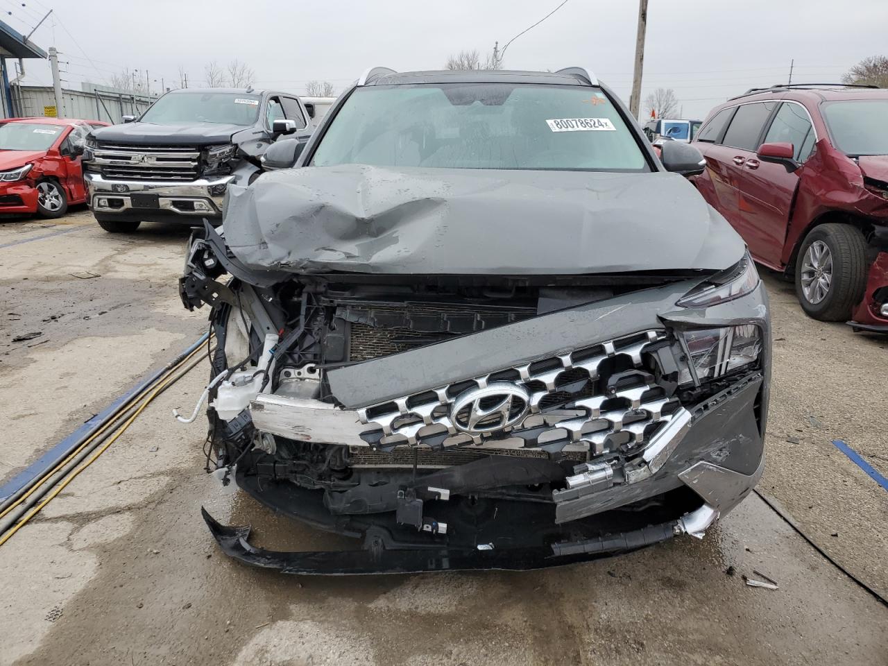 2023 HYUNDAI SANTA FE SEL PREMIUM VIN:5NMS3DAJ1PH615035