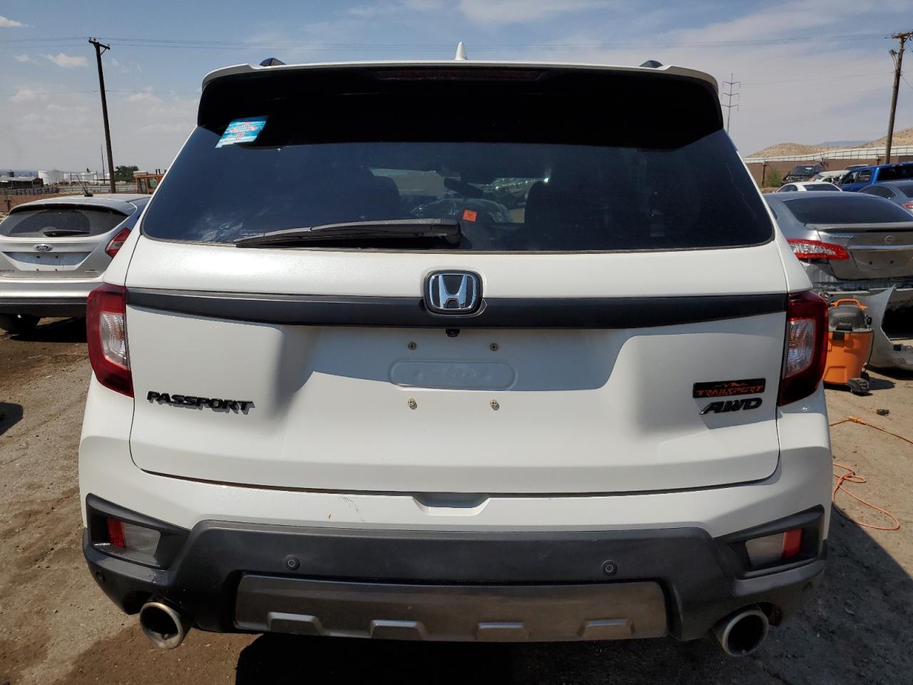 2022 HONDA PASSPORT TRAIL SPORT VIN:5FNYF8H63NB003024