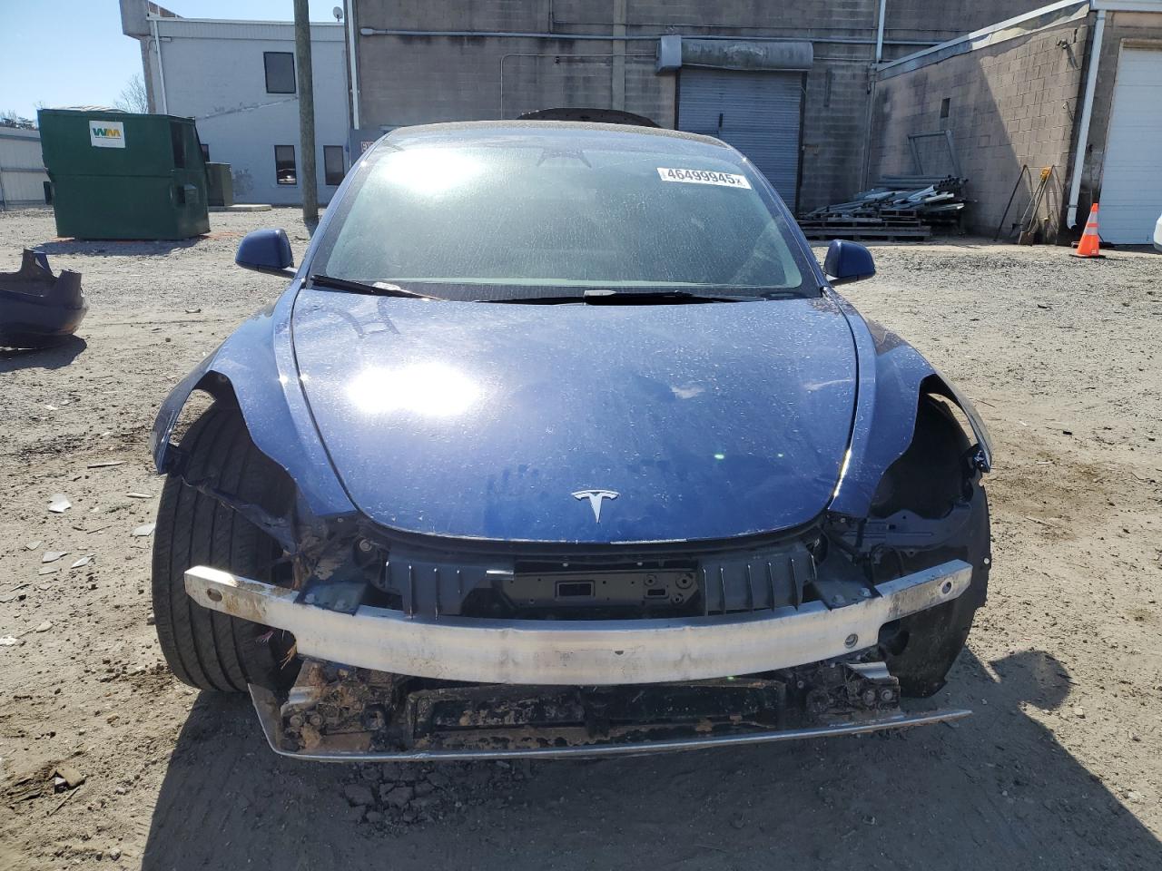 2022 TESLA MODEL 3  VIN:5YJ3E1EB9NF185625