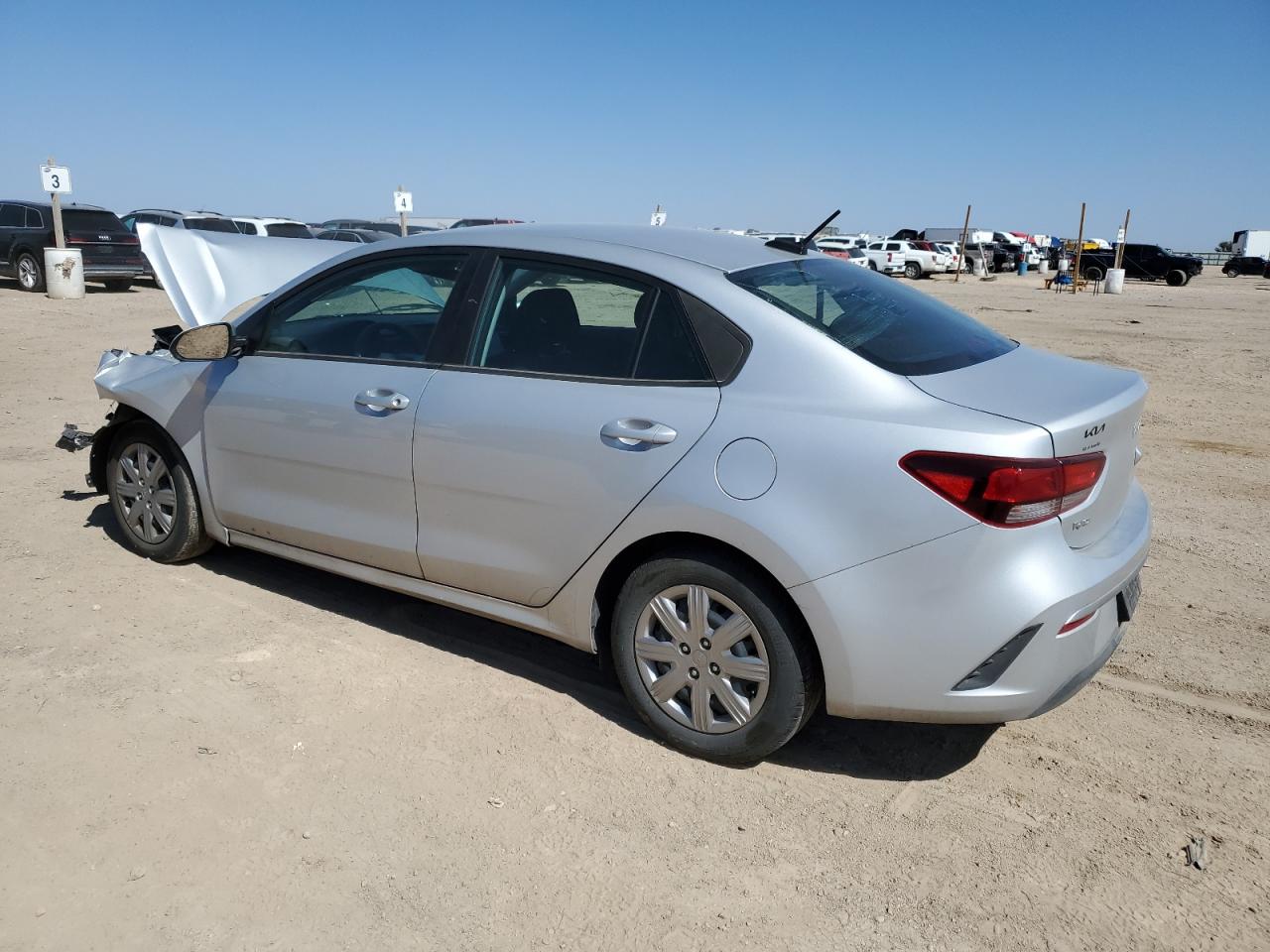 2023 KIA RIO LX VIN:3KPA24AD0PE581380