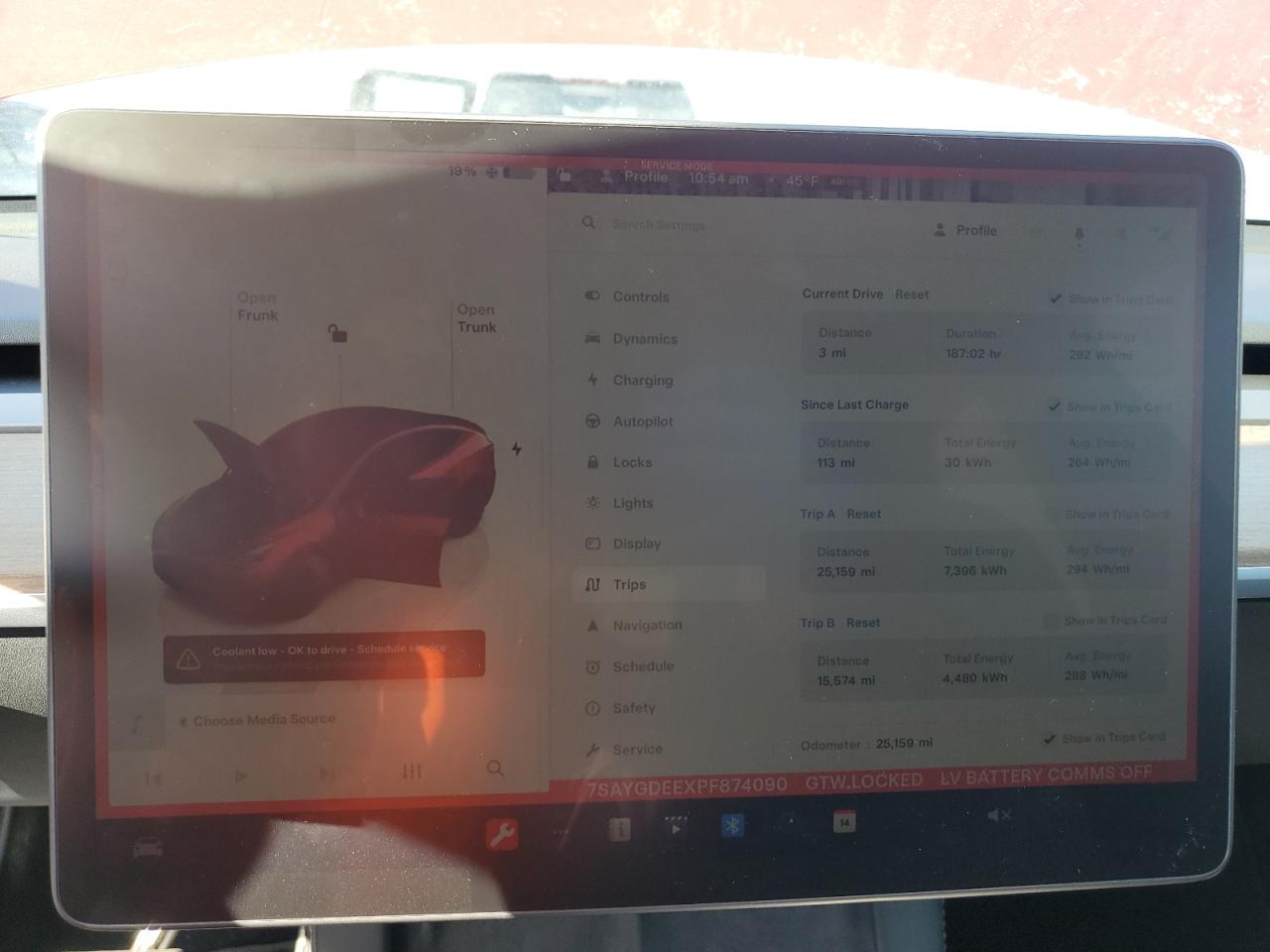 2023 TESLA MODEL Y  VIN:7SAYGDEEXPF874090