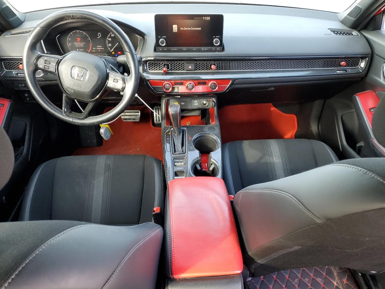 2022 HONDA CIVIC SPORT VIN:2HGFE2F5XNH537375