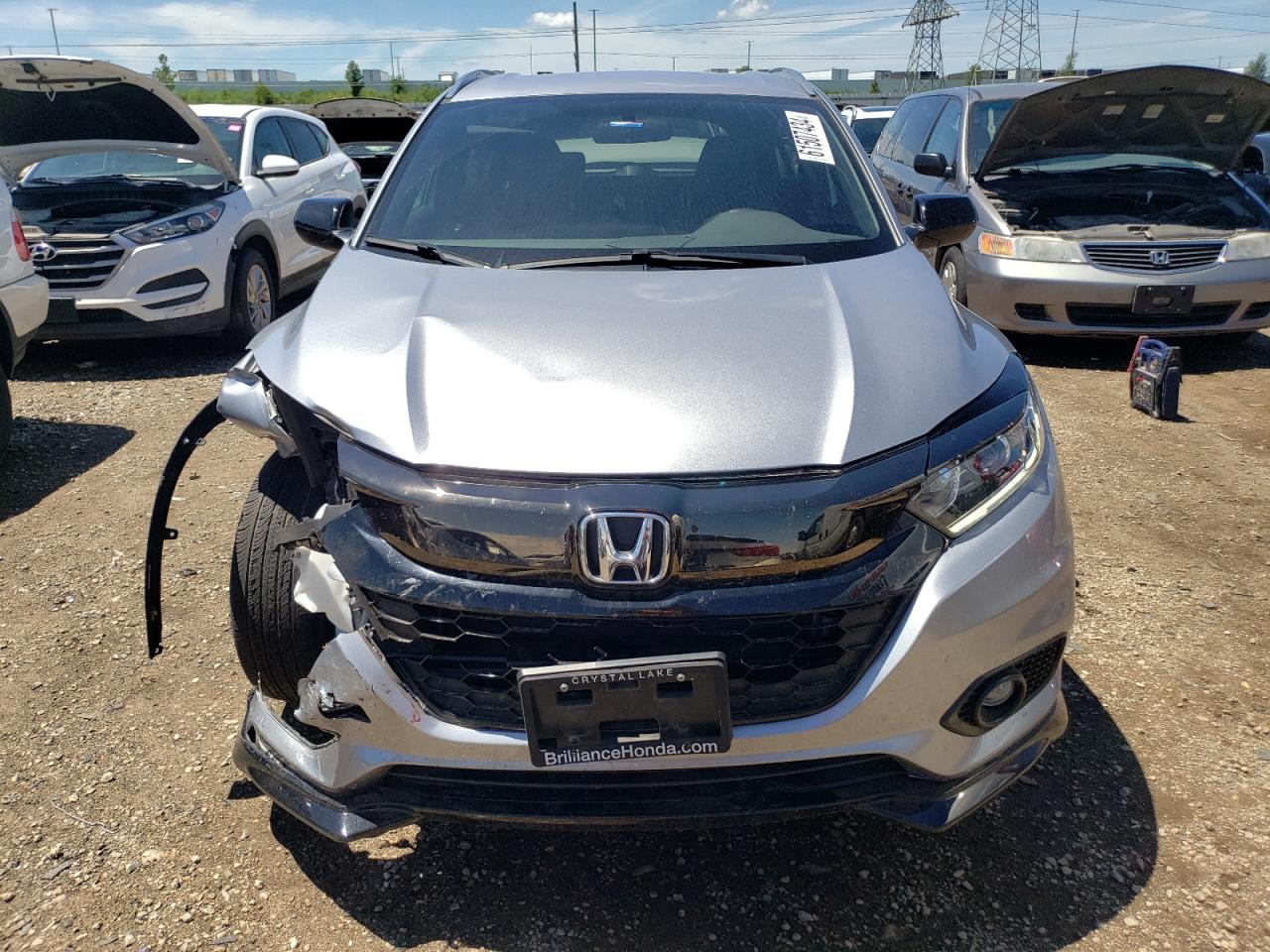 2022 HONDA HR-V SPORT VIN:3CZRU6H12NM731488