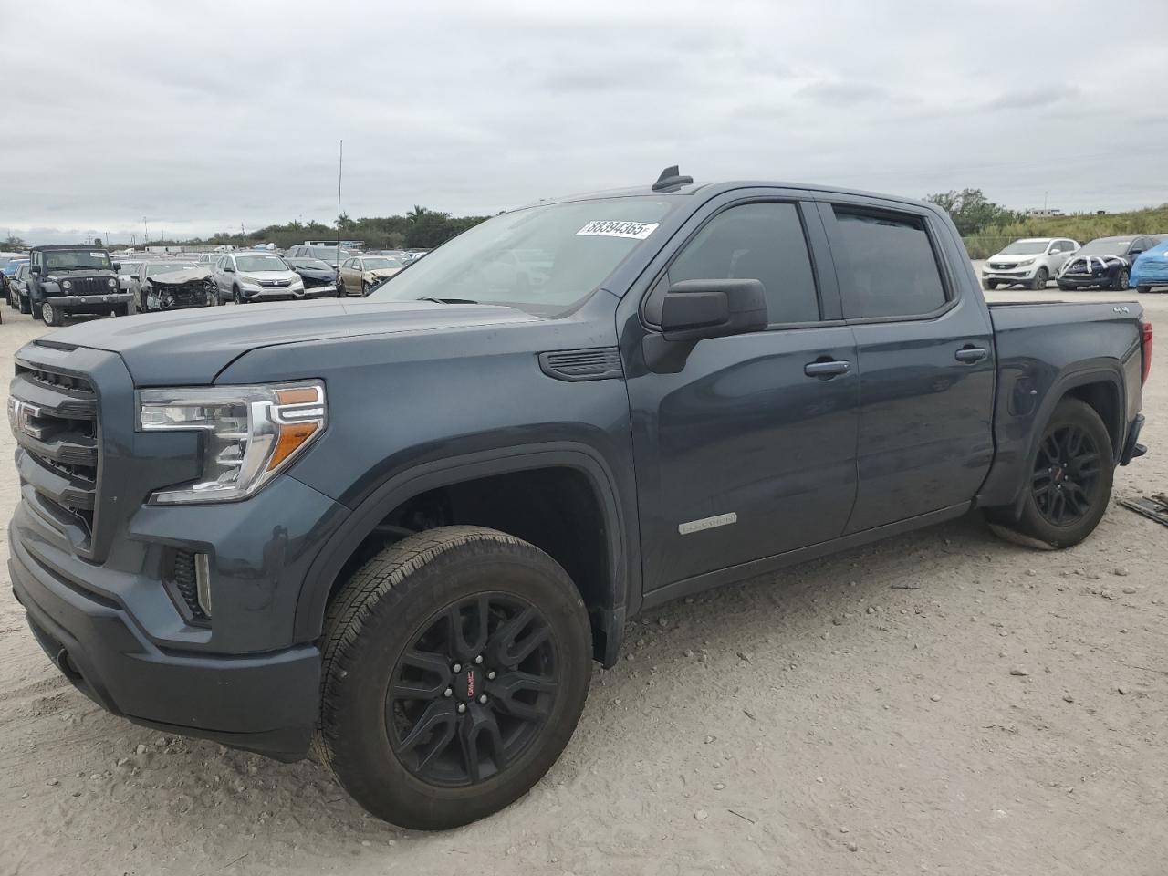 2022 GMC SIERRA LIMITED K1500 ELEVATION-L VIN:1GTP9GEK2NZ179930