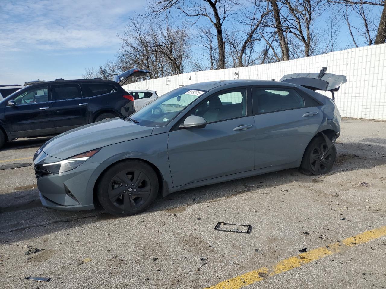 2022 HYUNDAI ELANTRA SEL VIN:KMHLM4AGXNU283863