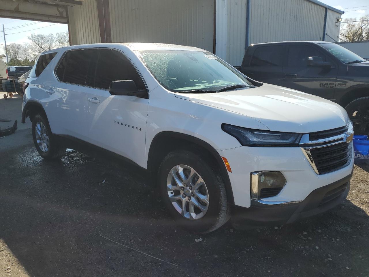 2022 CHEVROLET TRAVERSE LS VIN:1GNERFKW4NJ113796