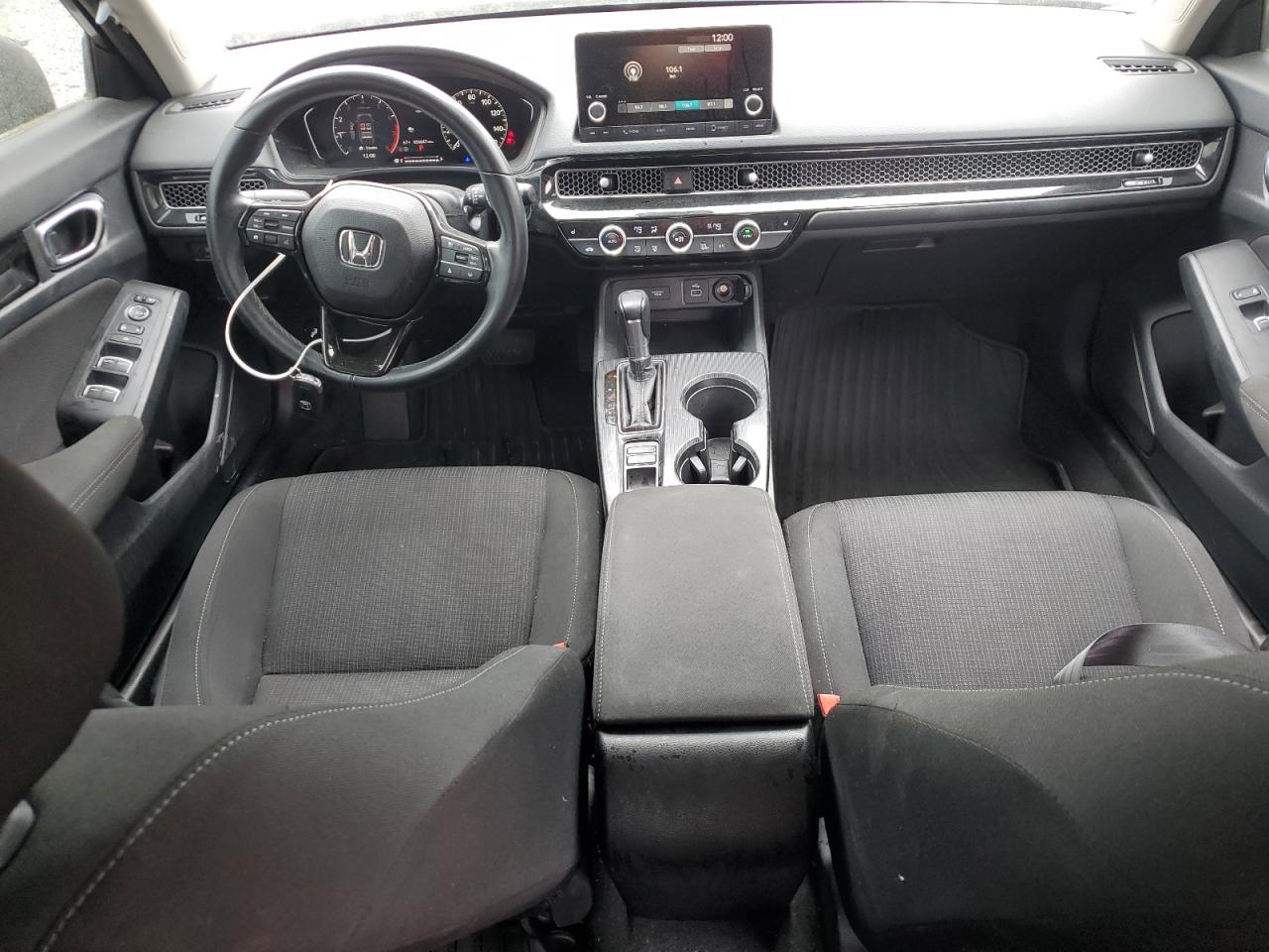 2022 HONDA CIVIC EX VIN:2HGFE1F70NH317593