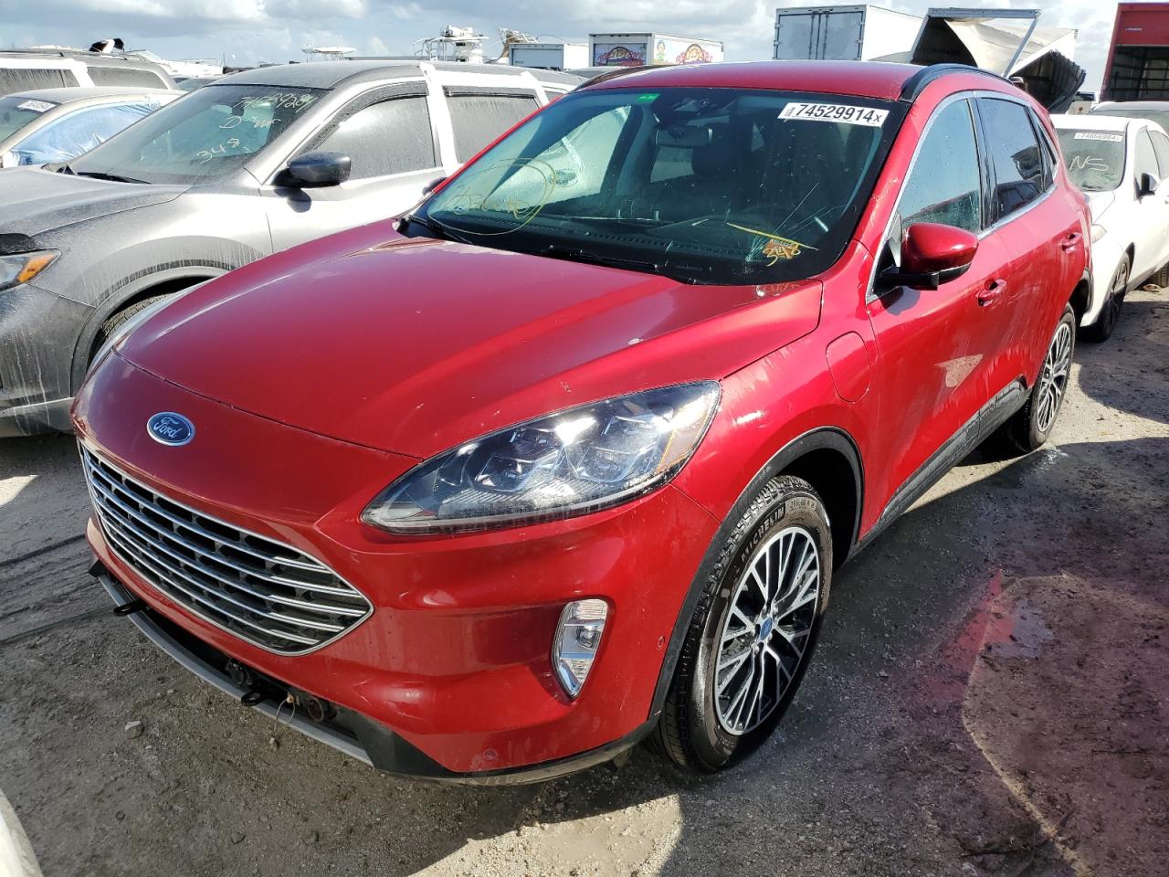 2022 FORD ESCAPE TITANIUM VIN:1FMCU0LZ4NUA18380