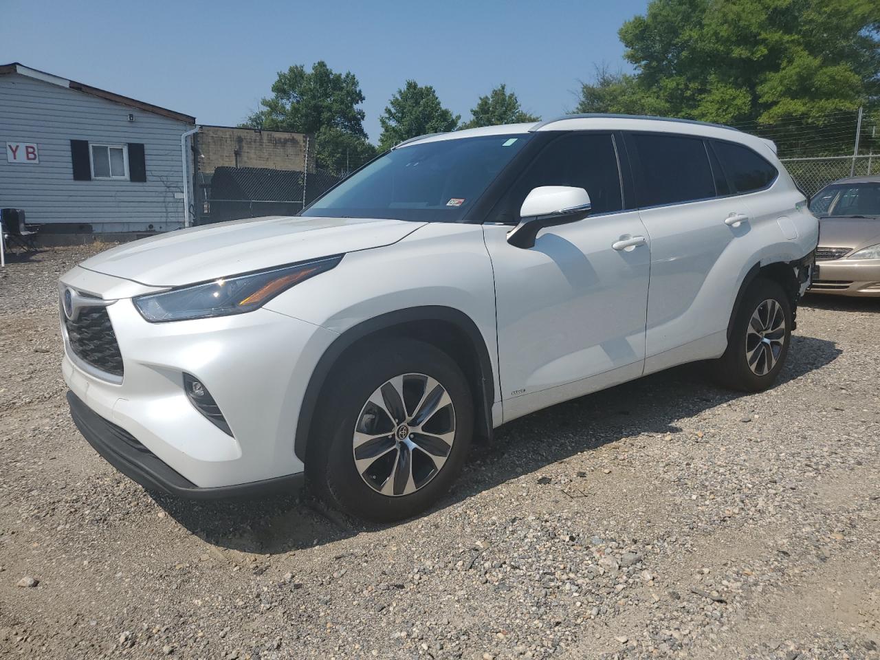 2023 TOYOTA HIGHLANDER HYBRID XLE VIN:5TDKBRCH8PS562356