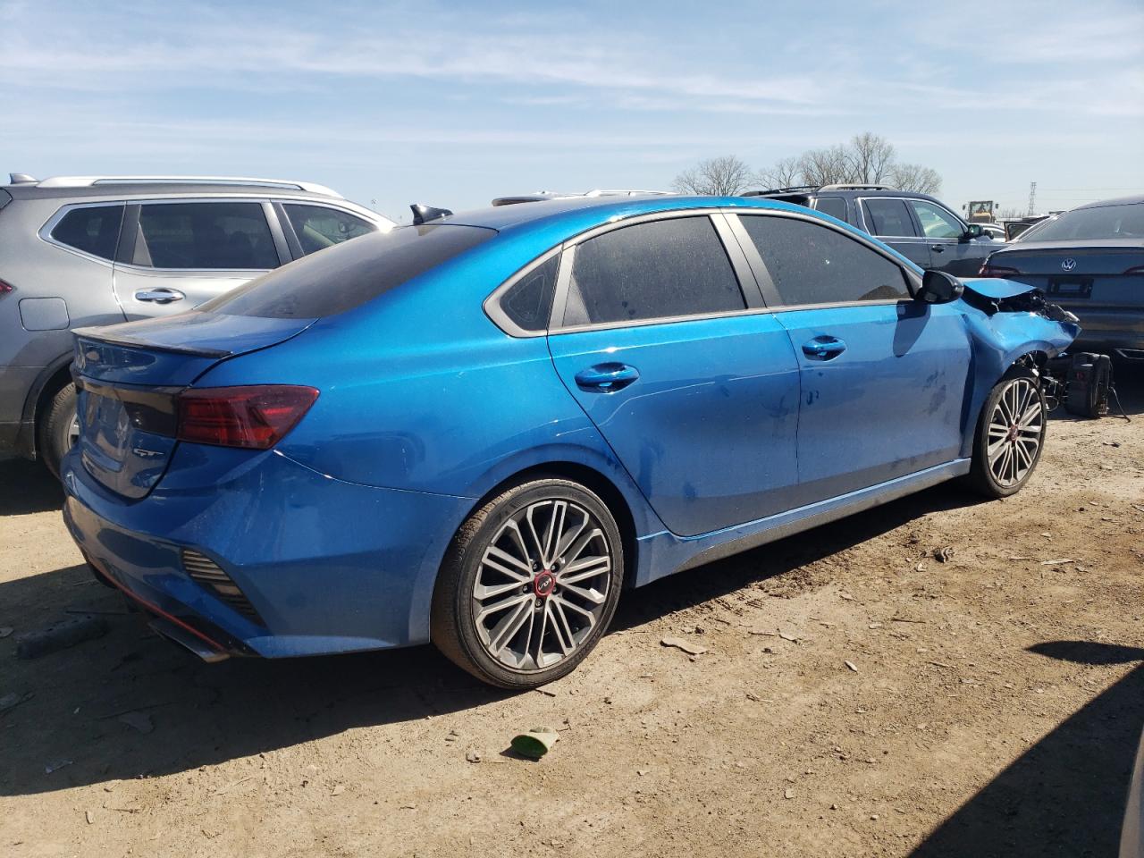 2022 KIA FORTE GT VIN:3KPF44AC6NE439281
