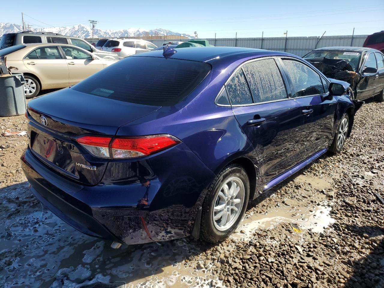 2022 TOYOTA COROLLA LE VIN:JTDEAMDE6NJ041444