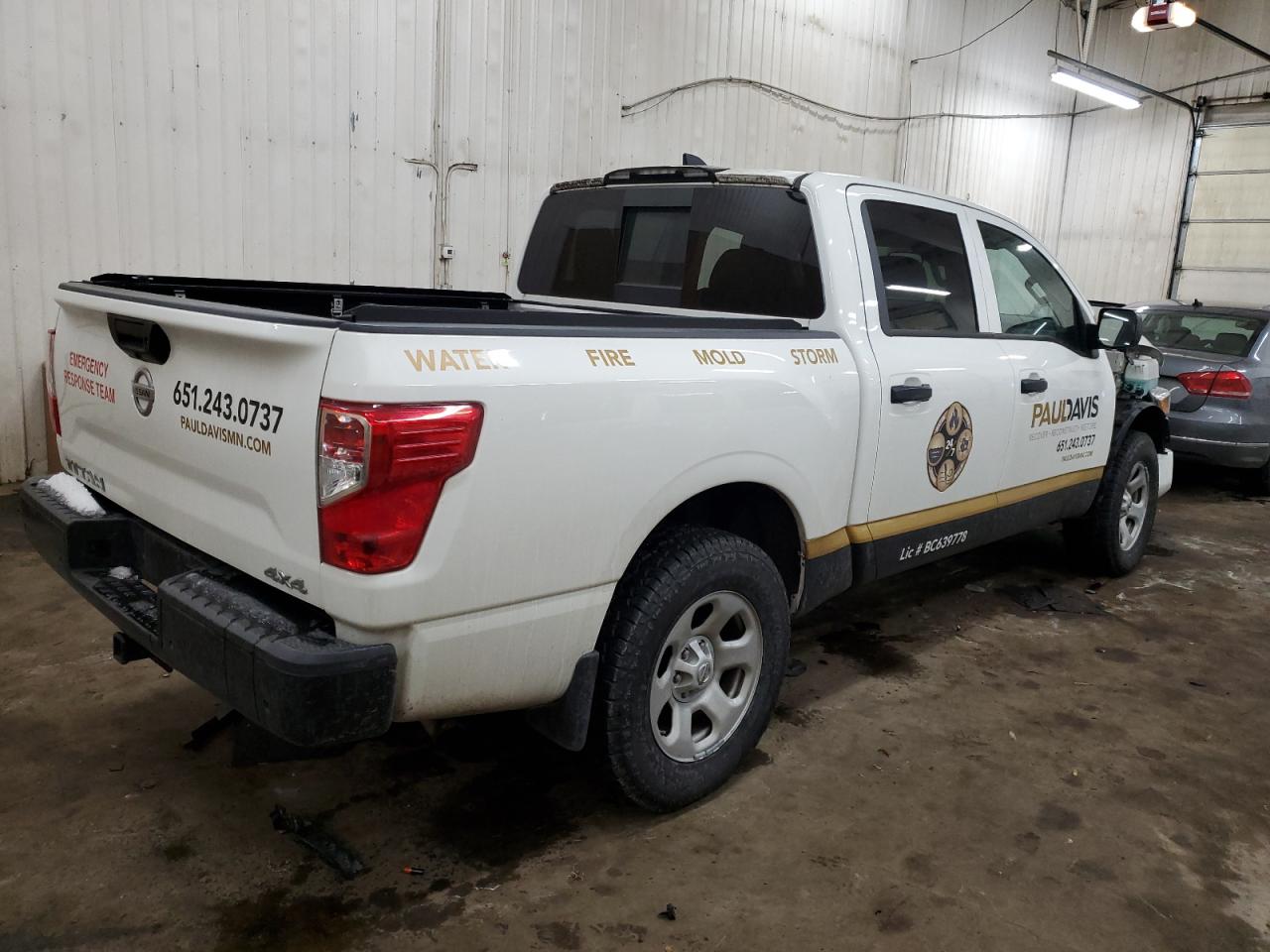 2022 NISSAN TITAN S VIN:1N6AA1EC5NN107160