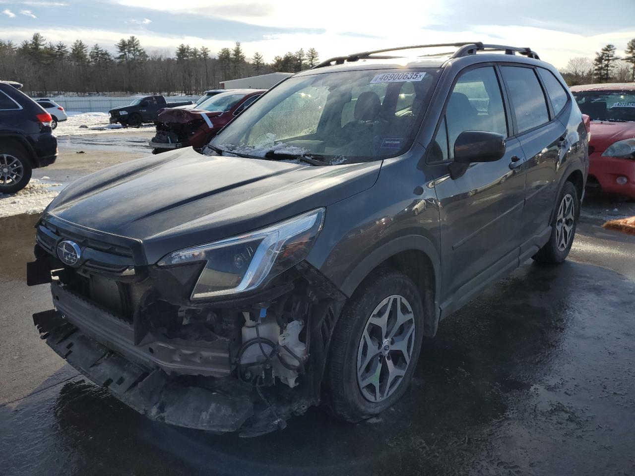 2022 SUBARU FORESTER PREMIUM VIN:JF2SKAEC3NH440459