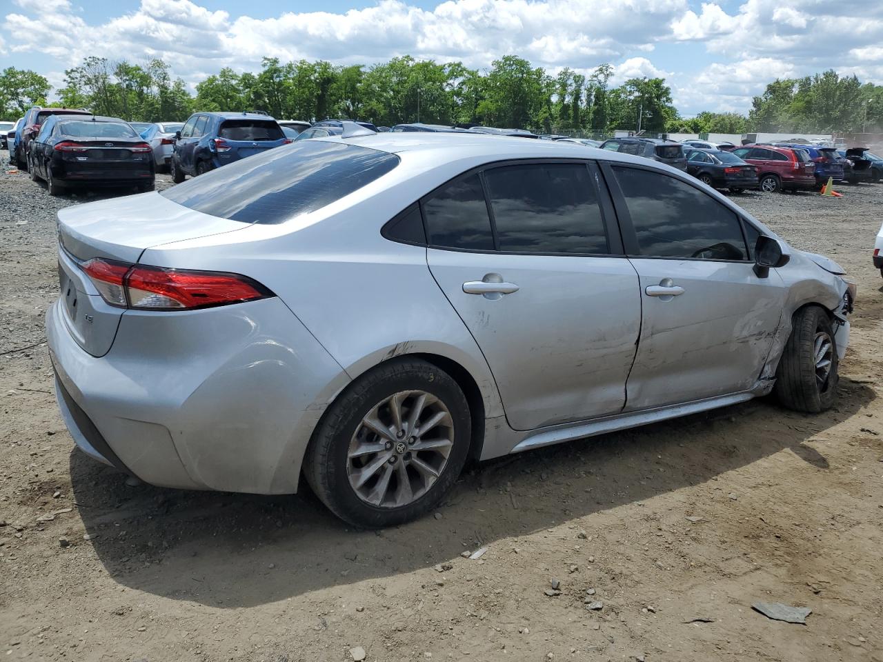 2022 TOYOTA COROLLA LE VIN:JTDVPMAE7NJ207599