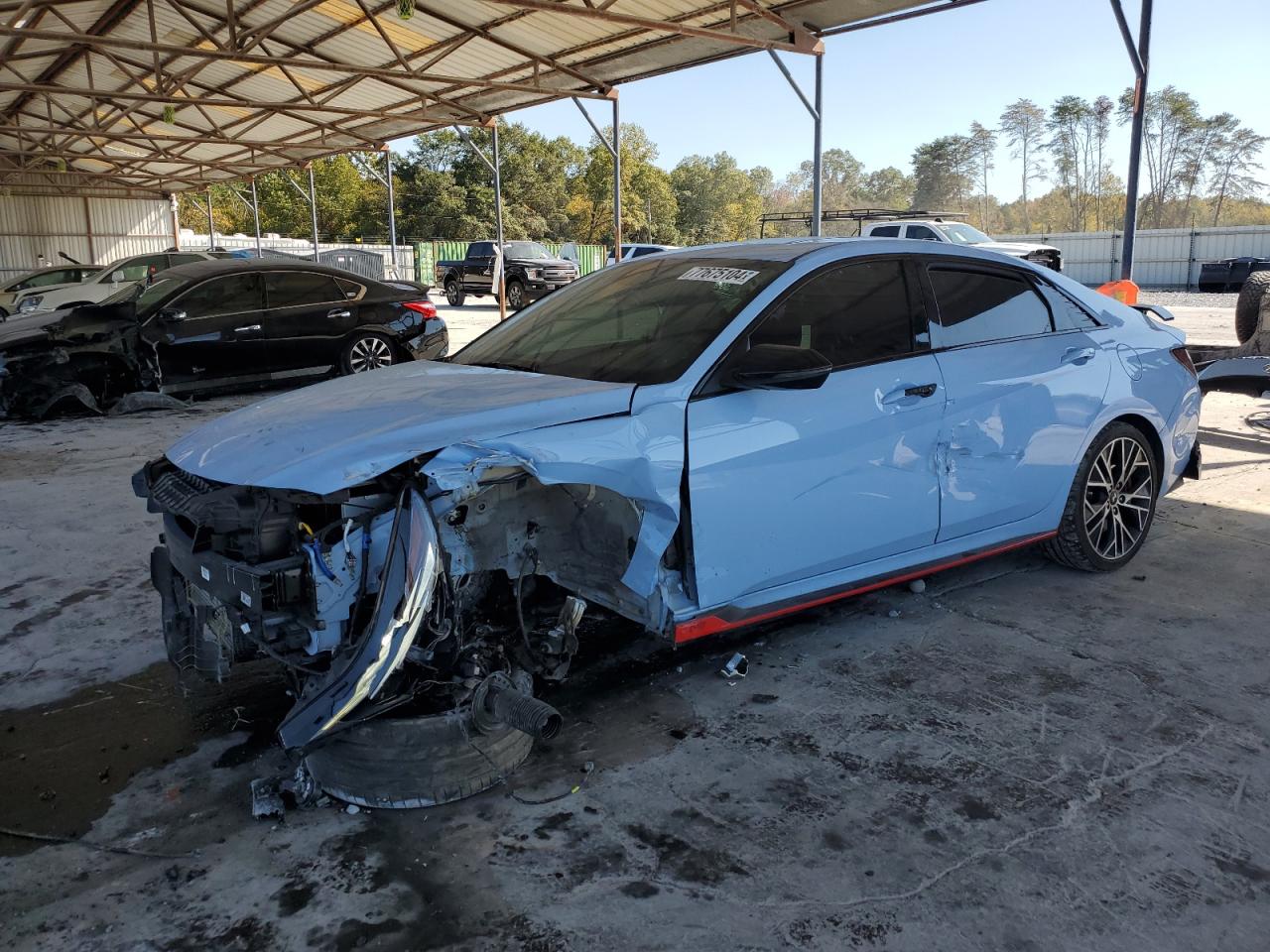 2022 HYUNDAI ELANTRA N  VIN:KMHLW4AK3NU007233