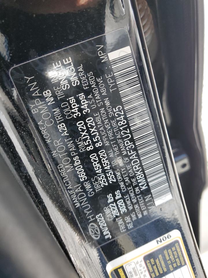 2023 HYUNDAI IONIQ 5 LIMITED VIN:KM8KRDAF3PU218425