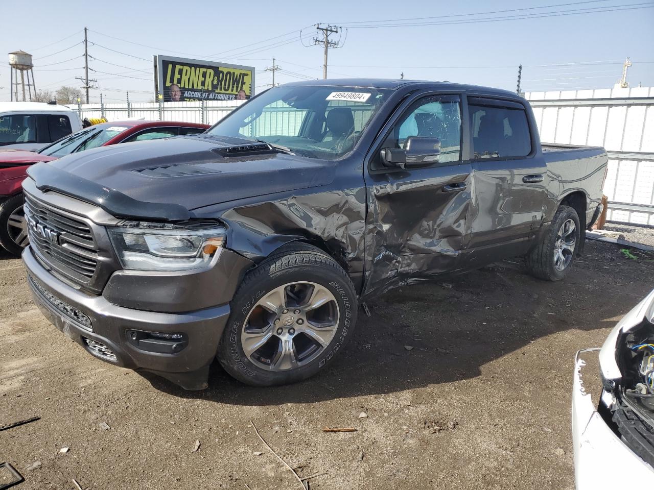 2023 RAM 1500 LARAMIE VIN:1C6SRFJTXPN597401