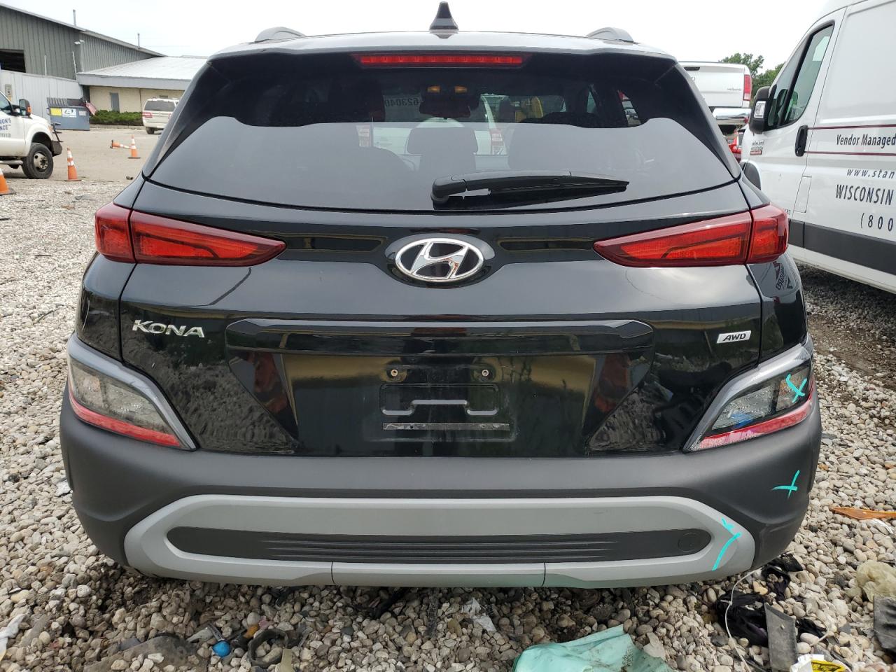 2023 HYUNDAI KONA SEL VIN:KM8K6CAB4PU964169