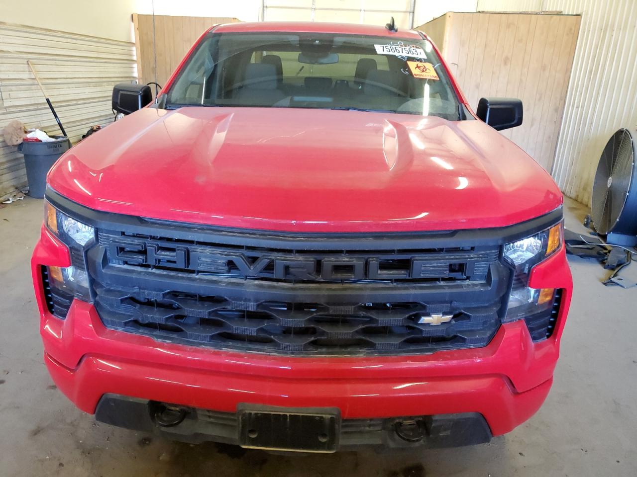 2023 CHEVROLET SILVERADO K1500 CUSTOM VIN:1GCPDBEK5PZ260831