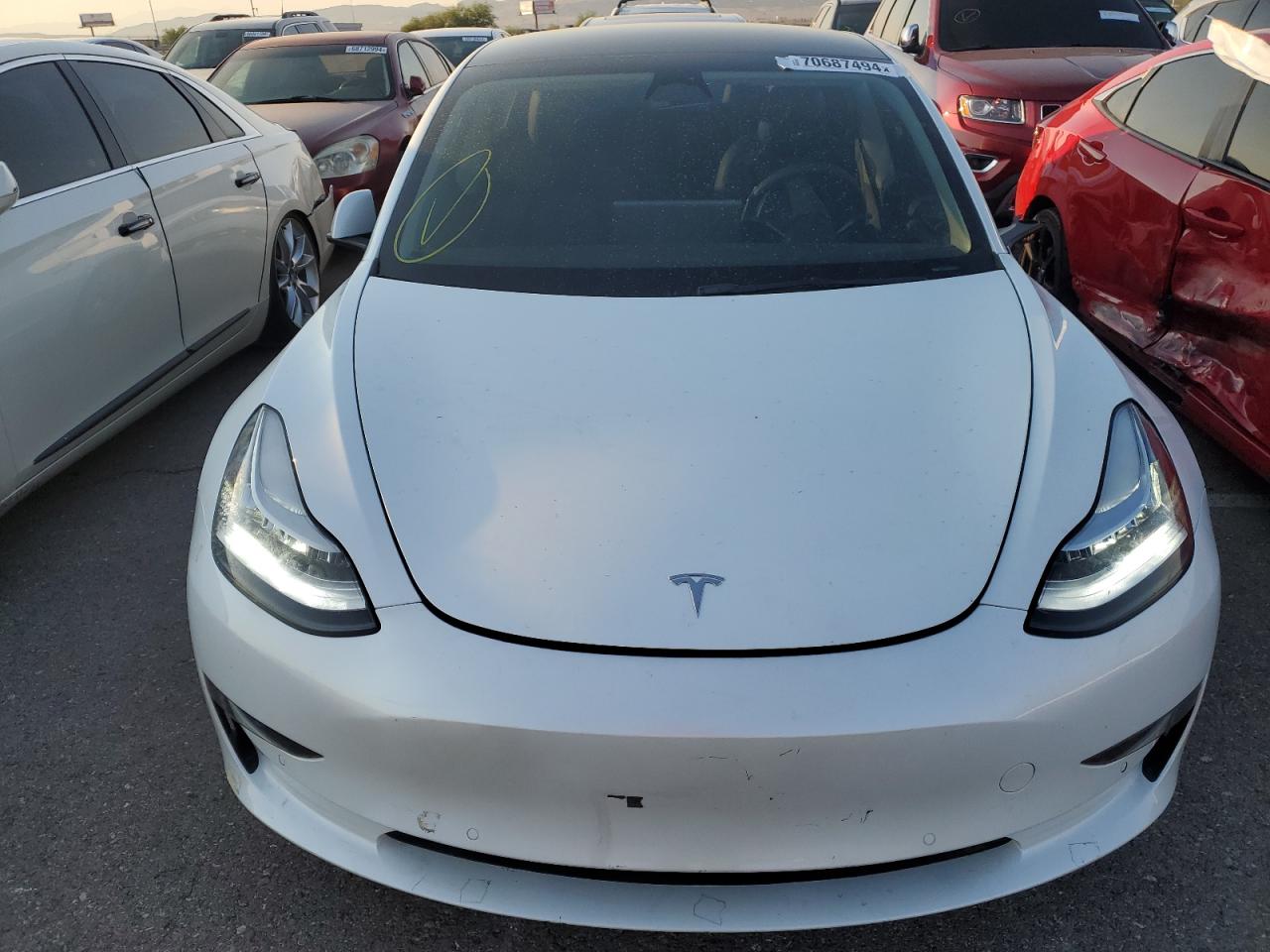 2022 TESLA MODEL 3  VIN:5YJ3E1EA6NF257744