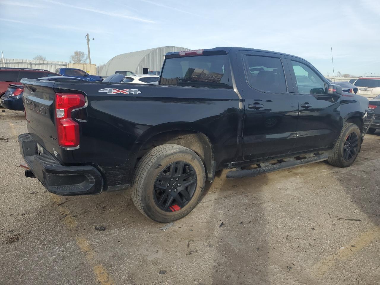 2022 CHEVROLET SILVERADO LTD K1500 RST VIN:1GCUYEED1NZ154920