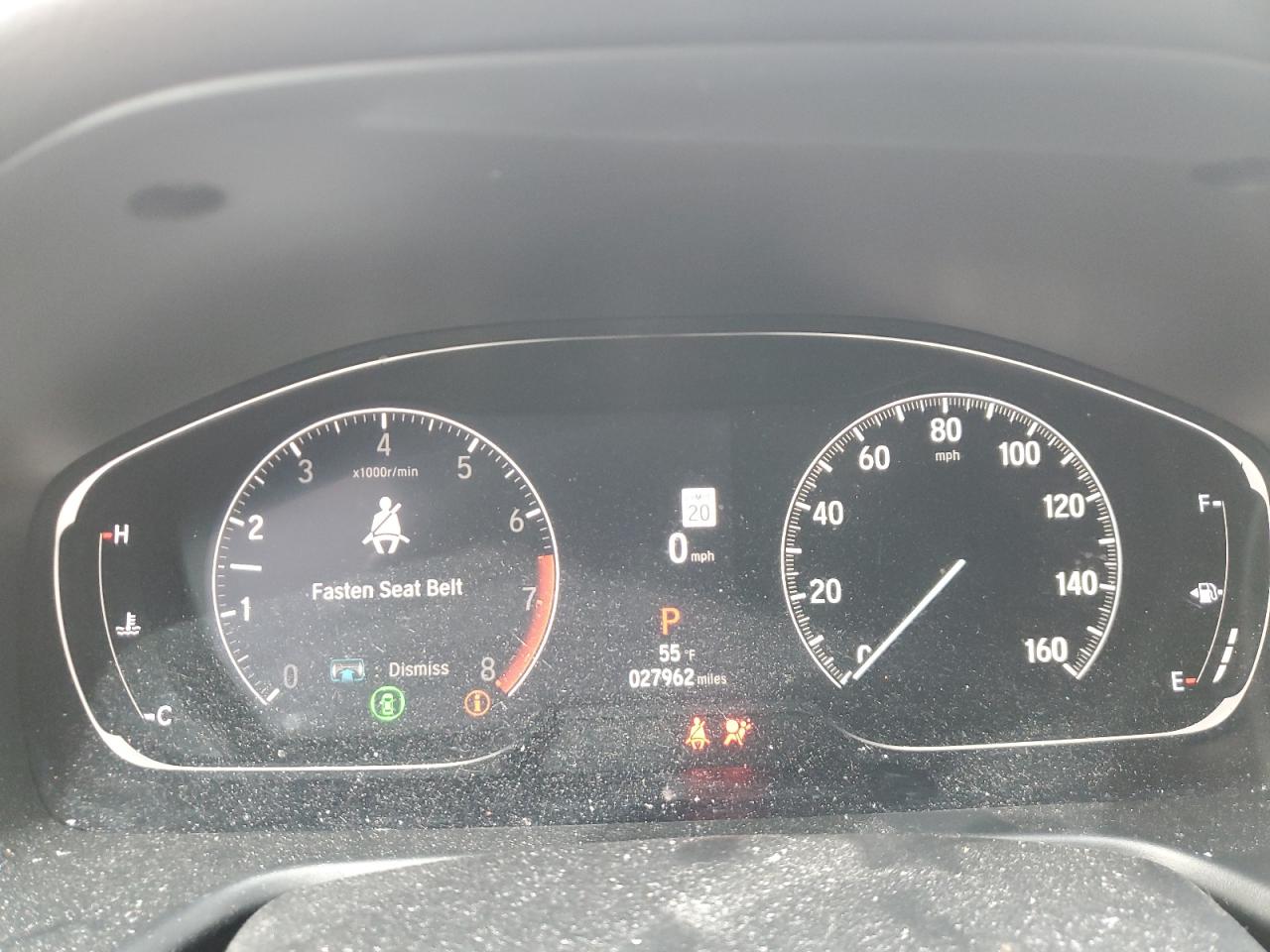 2022 HONDA ACCORD SPORT VIN:1HGCV1F35NA098967