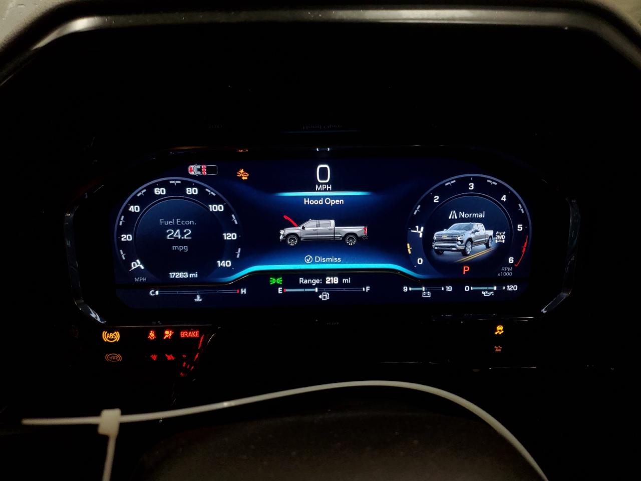 2024 CHEVROLET SILVERADO K1500 LTZ VIN:1GCUDGE84RZ104576