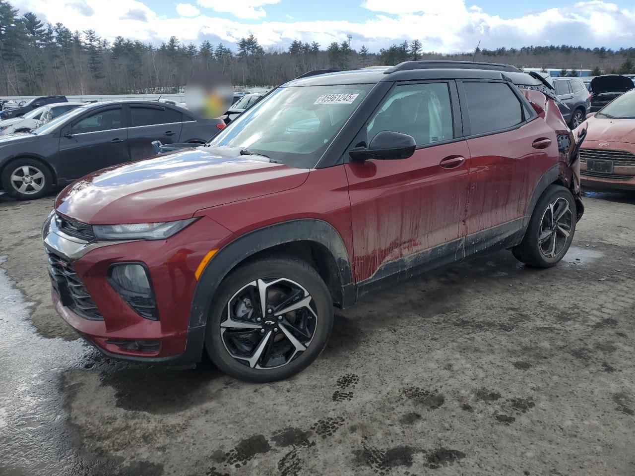 2022 CHEVROLET TRAILBLAZER RS VIN:KL79MTSL8NB080905