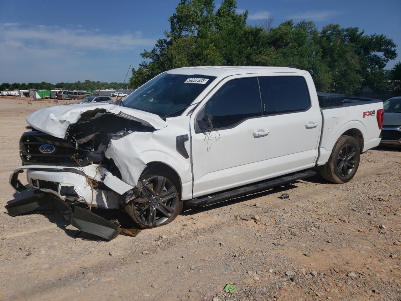 2022 FORD F150 SUPERCREW VIN:1FTFW1E88NKD37976