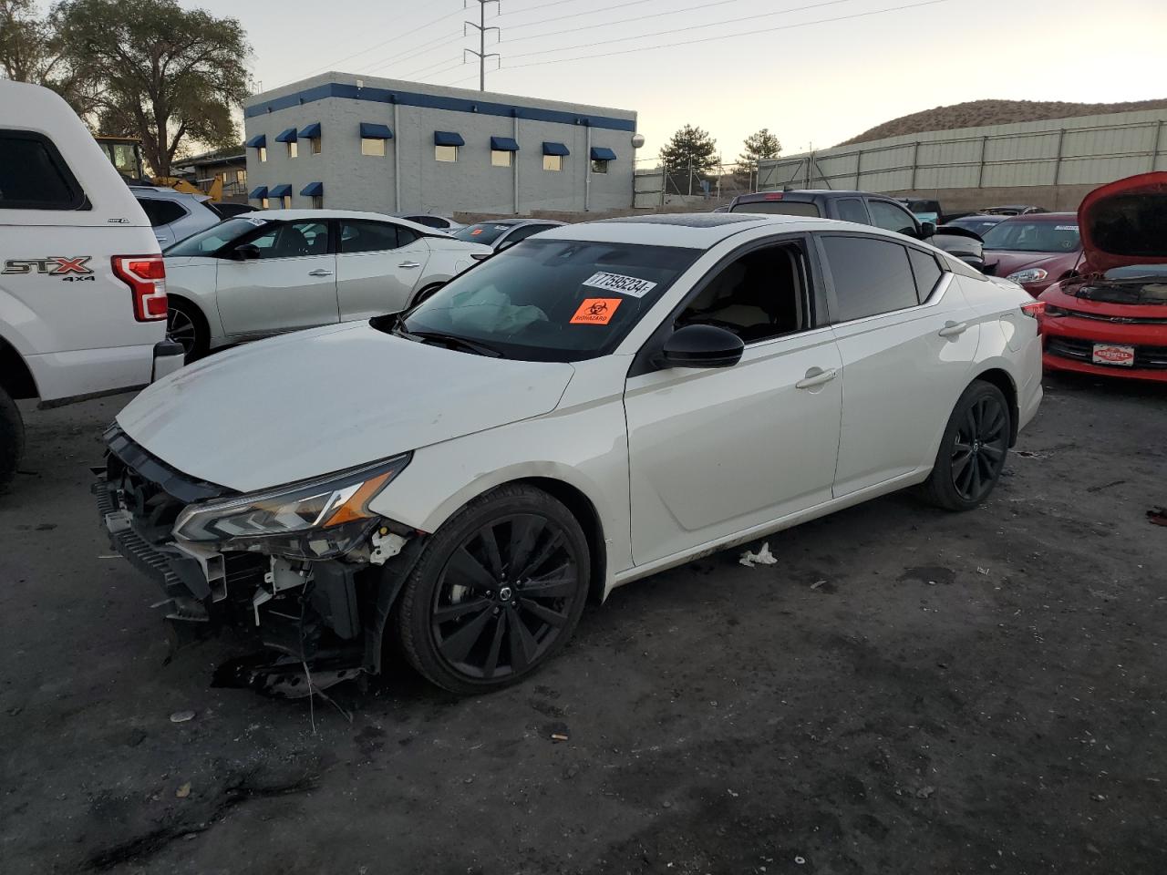 2022 NISSAN ALTIMA SR VIN:1N4BL4CW3NN360886