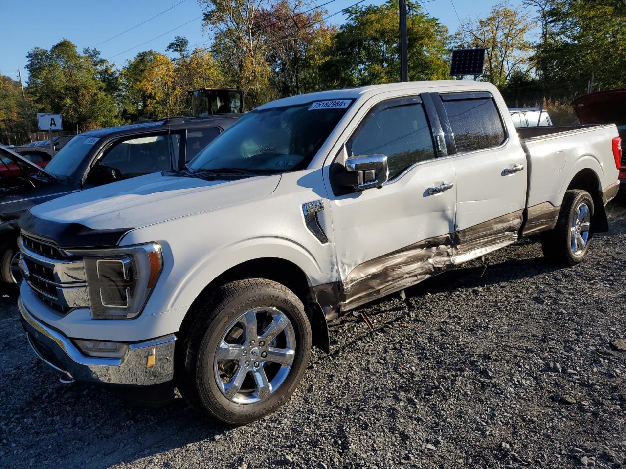 2022 FORD F150 SUPERCREW VIN:1FTFW1ED8NFA40003