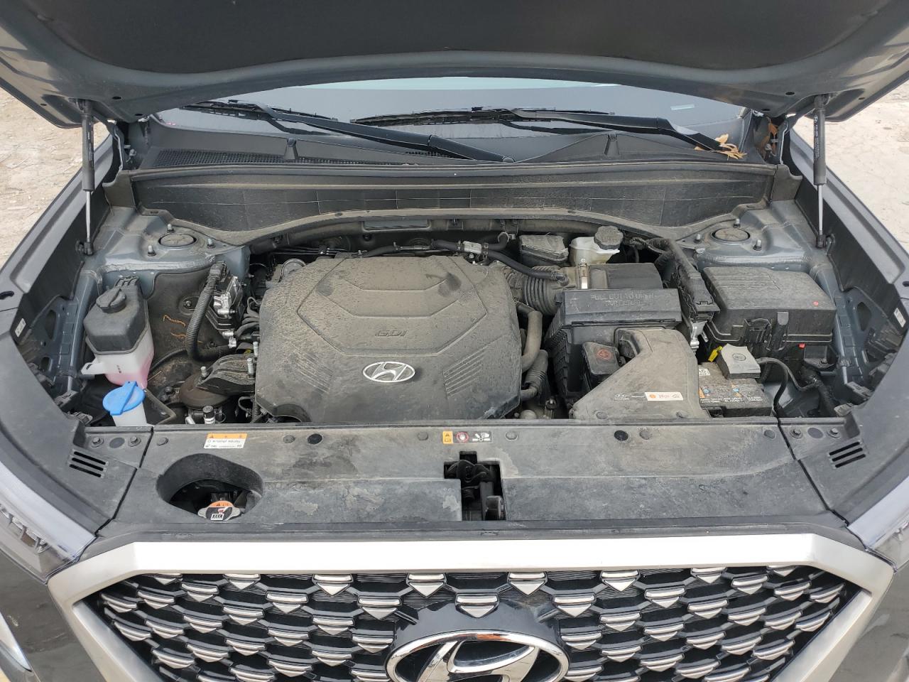 2022 HYUNDAI PALISADE CALLIGRAPHY VIN:KM8R7DHE4NU442043