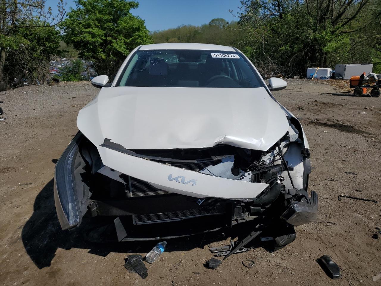 2022 KIA FORTE FE VIN:3KPF24AD3NE452889