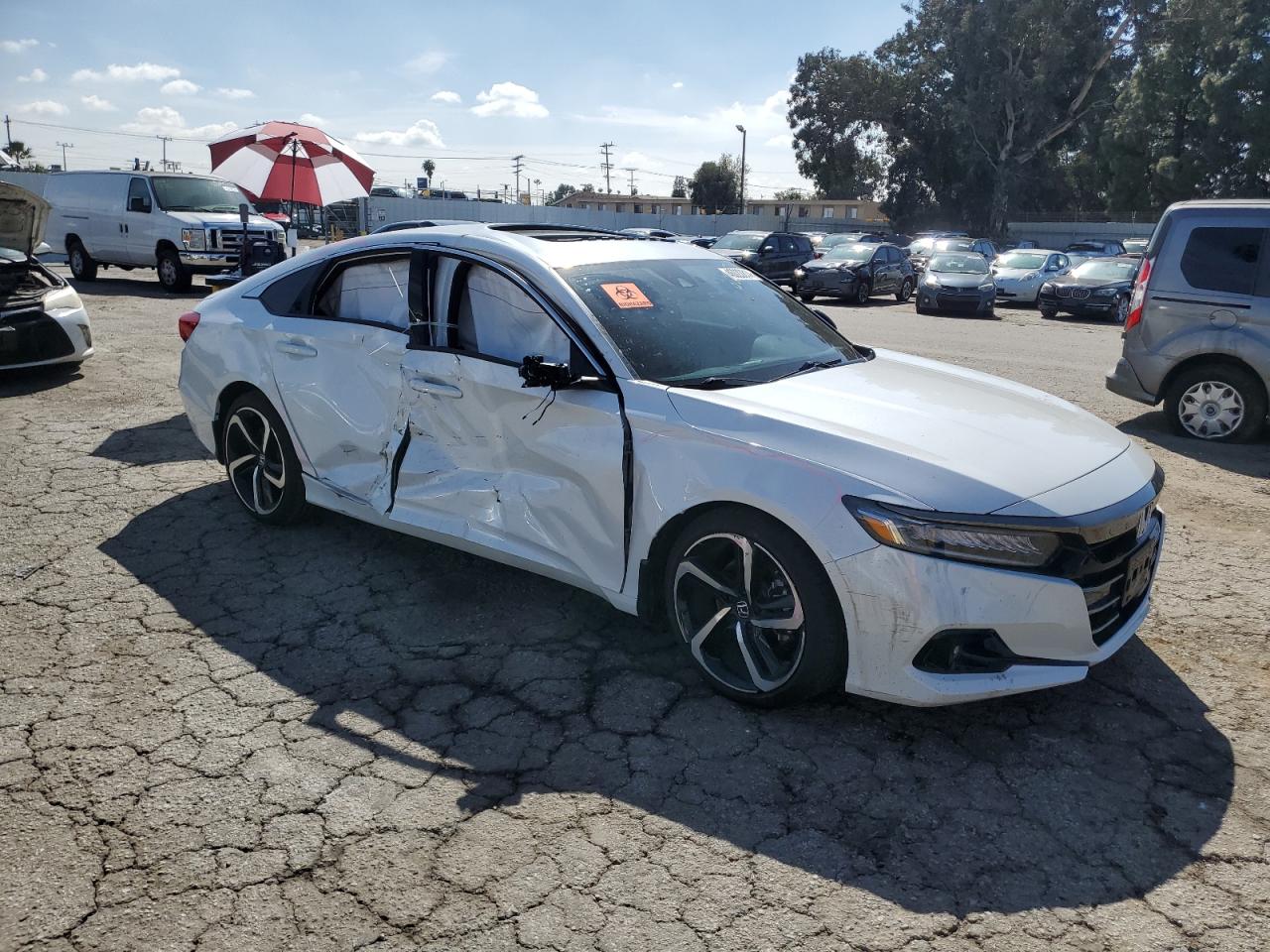 2022 HONDA ACCORD SPORT VIN:1HGCV2F37NA014430