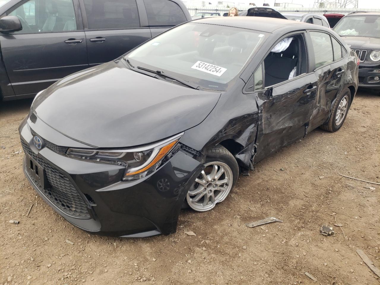 2022 TOYOTA COROLLA LE VIN:JTDEAMDE2NJ046575