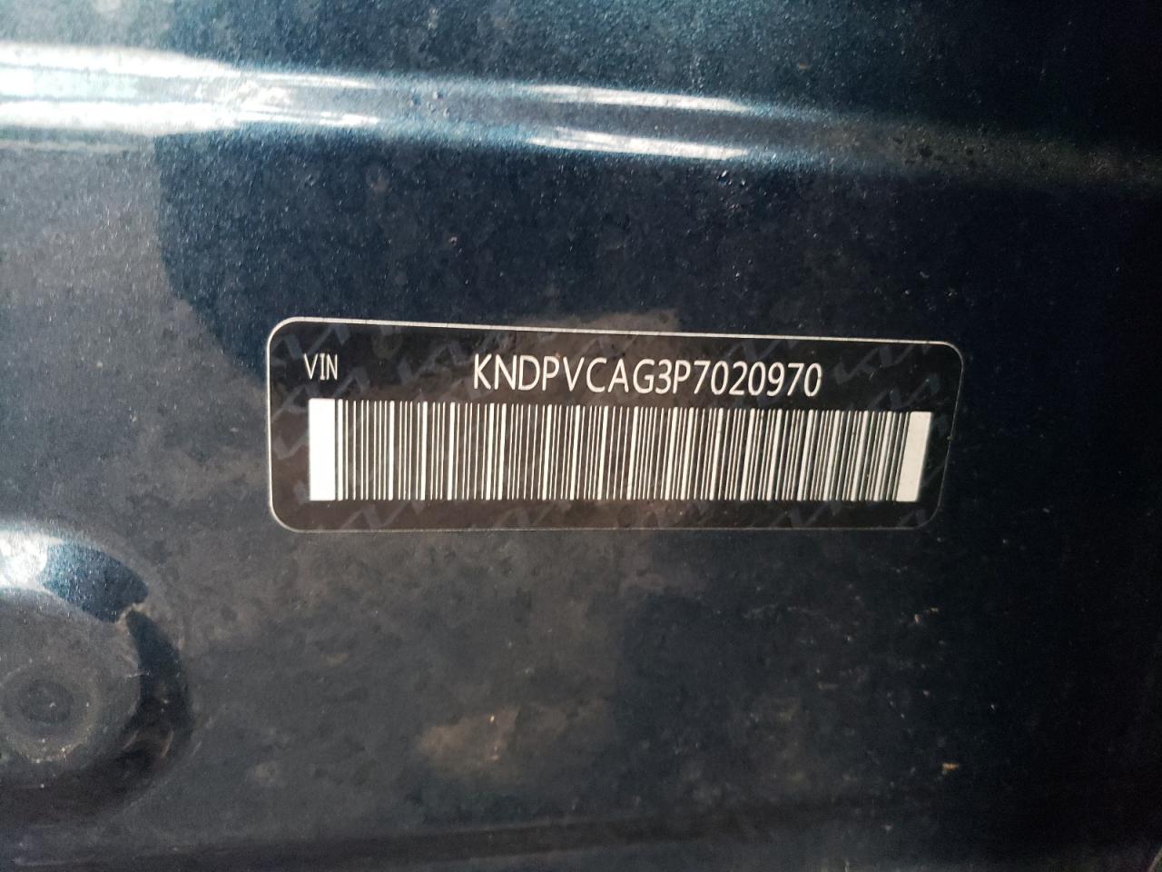 2023 KIA SPORTAGE EX VIN:KNDPVCAG3P7020970
