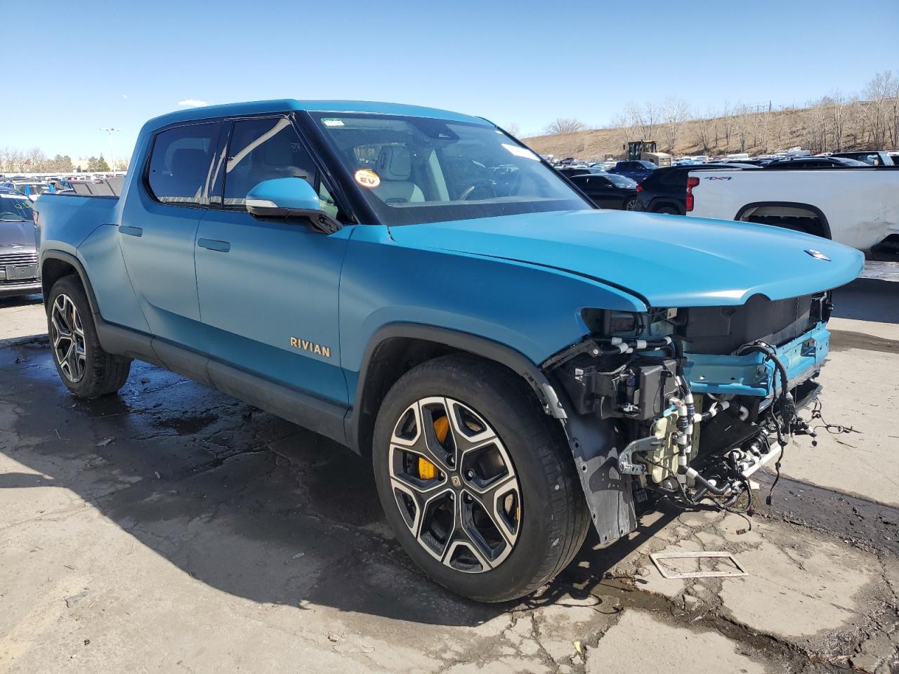 2022 RIVIAN R1T ADVENTURE VIN:7FCTGAAA0NN012904