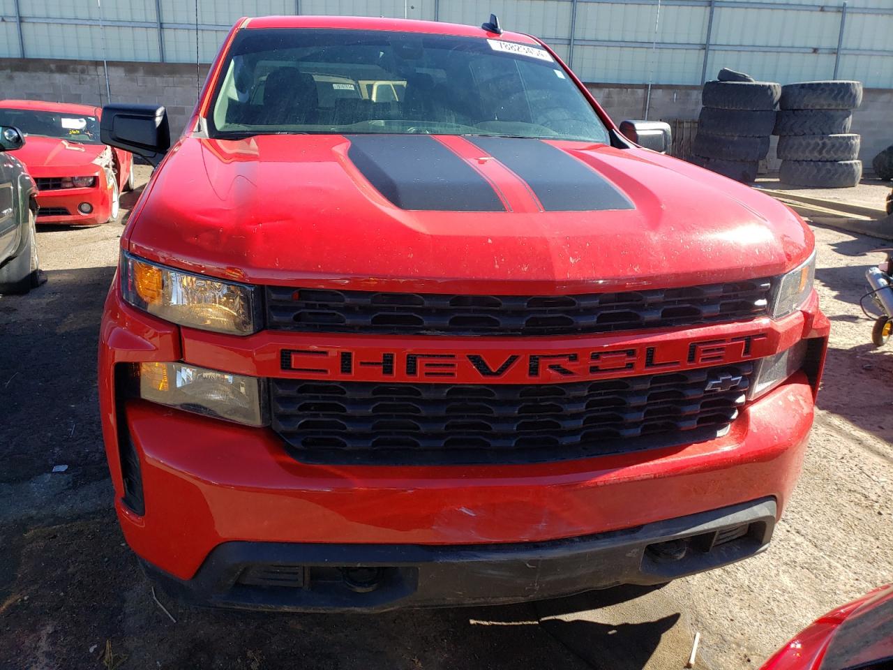 2022 CHEVROLET SILVERADO LTD K1500 CUSTOM VIN:1GCPYBEK4NZ100151