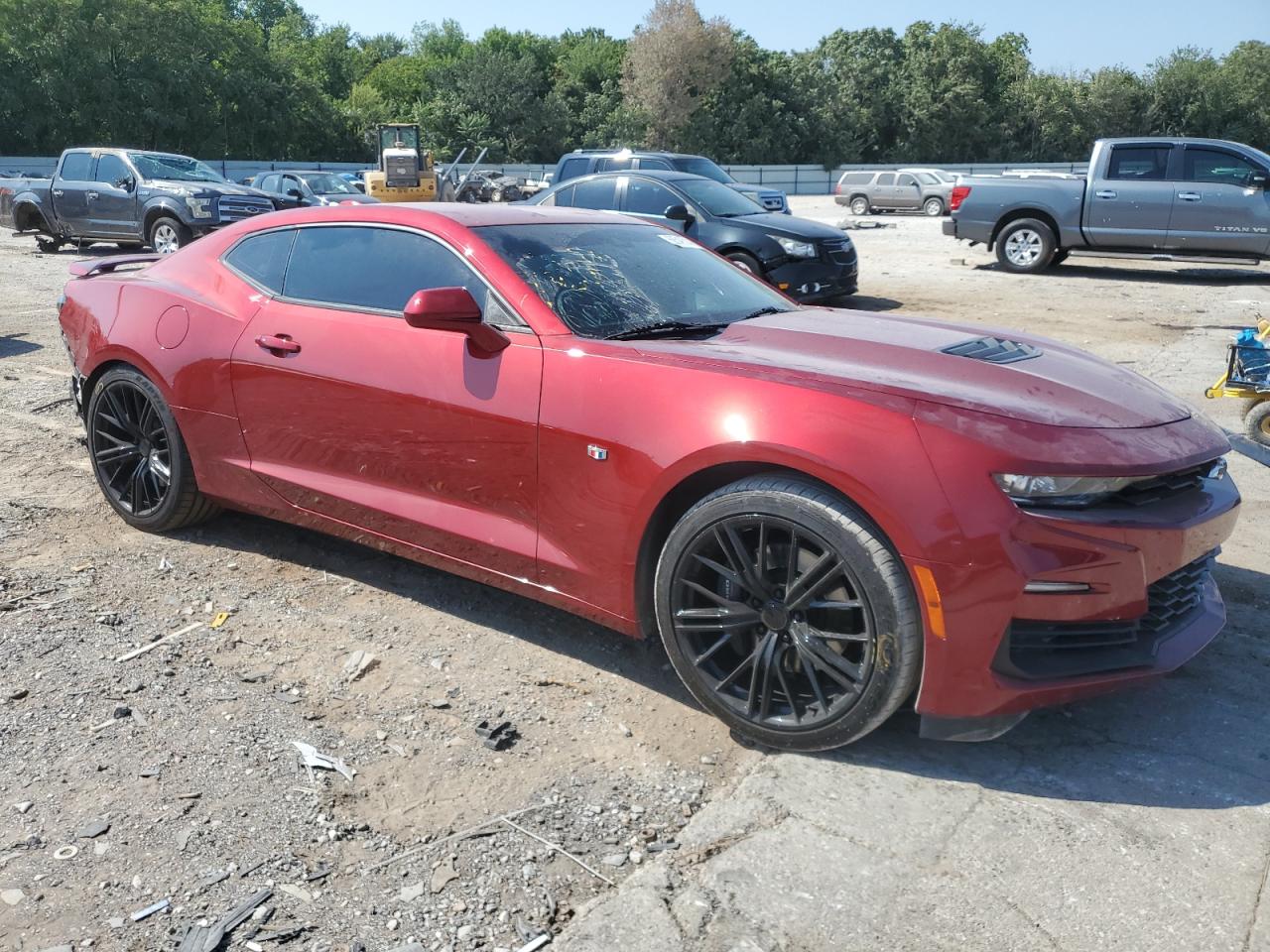 2022 CHEVROLET CAMARO SS VIN:1G1FH1R74N0100045