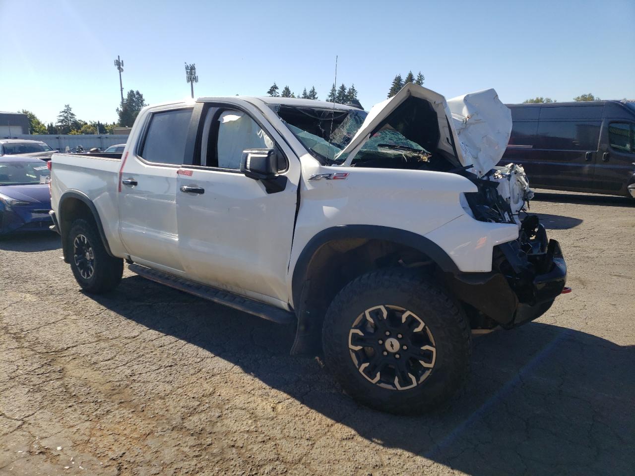 2023 CHEVROLET SILVERADO K1500 ZR2 VIN:3GCUDHEL4PG153400