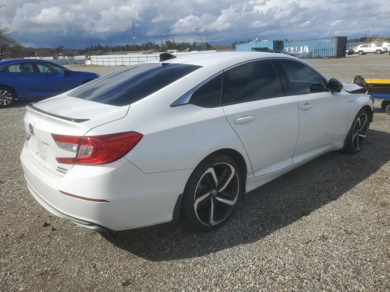 2022 HONDA ACCORD HYBRID SPORT VIN:1HGCV3F24NA043025