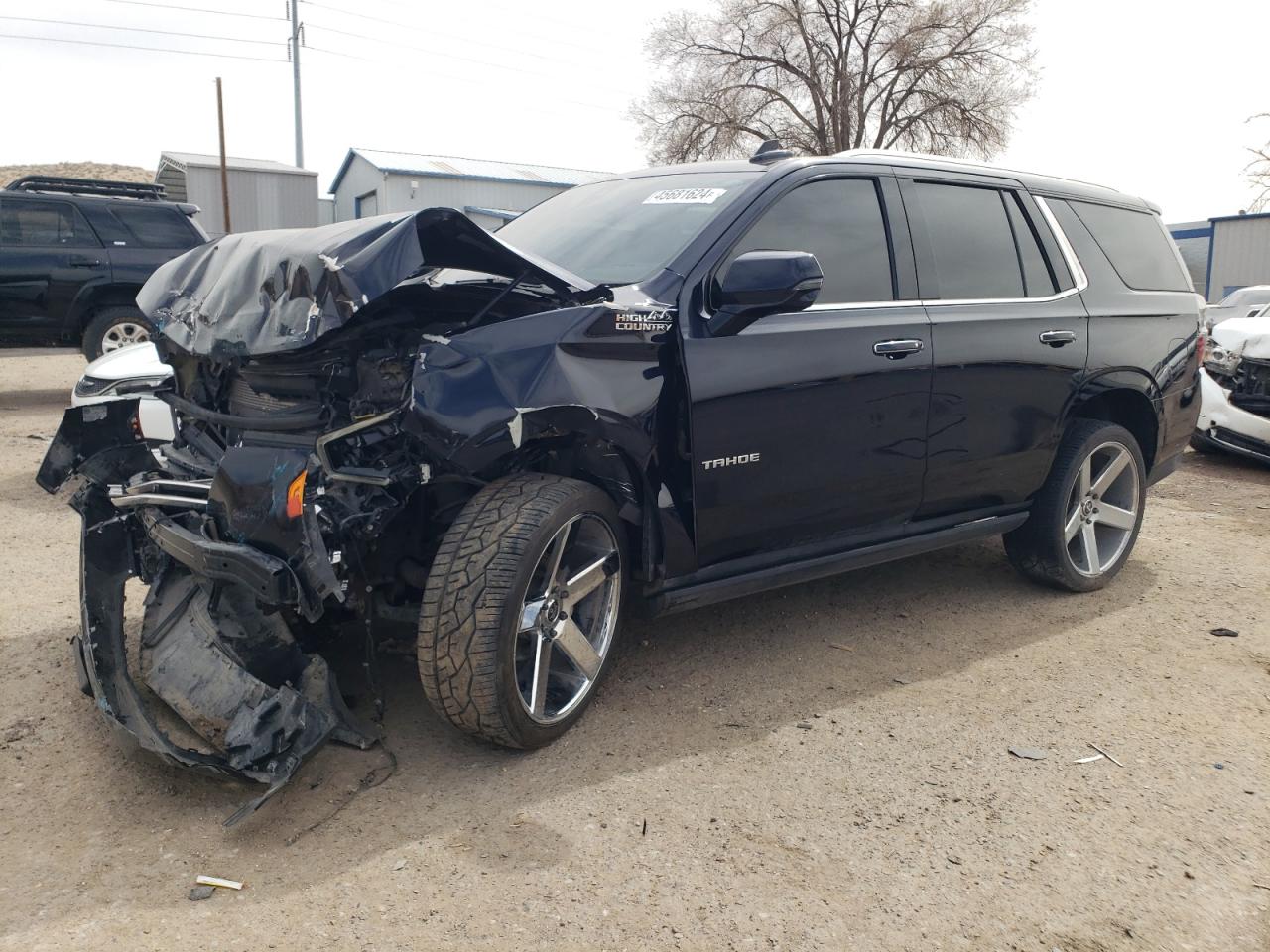 2022 CHEVROLET TAHOE K1500 HIGH COUNTRY VIN:1GNSKTKL4NR218156