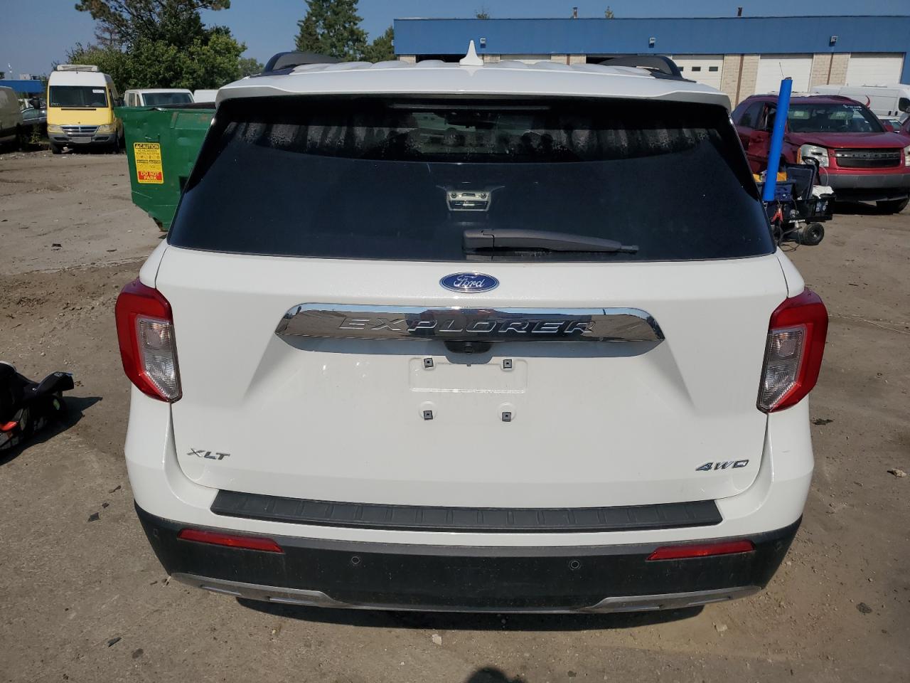 2022 FORD EXPLORER XLT VIN:1FMSK8DH3NGB33198