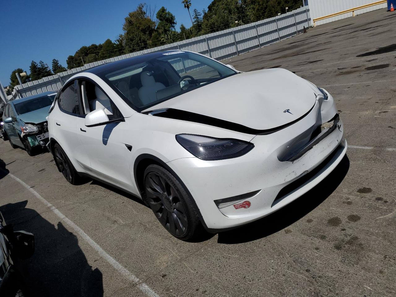 2022 TESLA MODEL Y  VIN:7SAYGDEF0NF560115